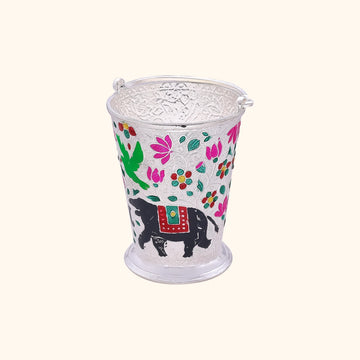 925 Silver Traditional Balti Pichkari for Colorful Moments